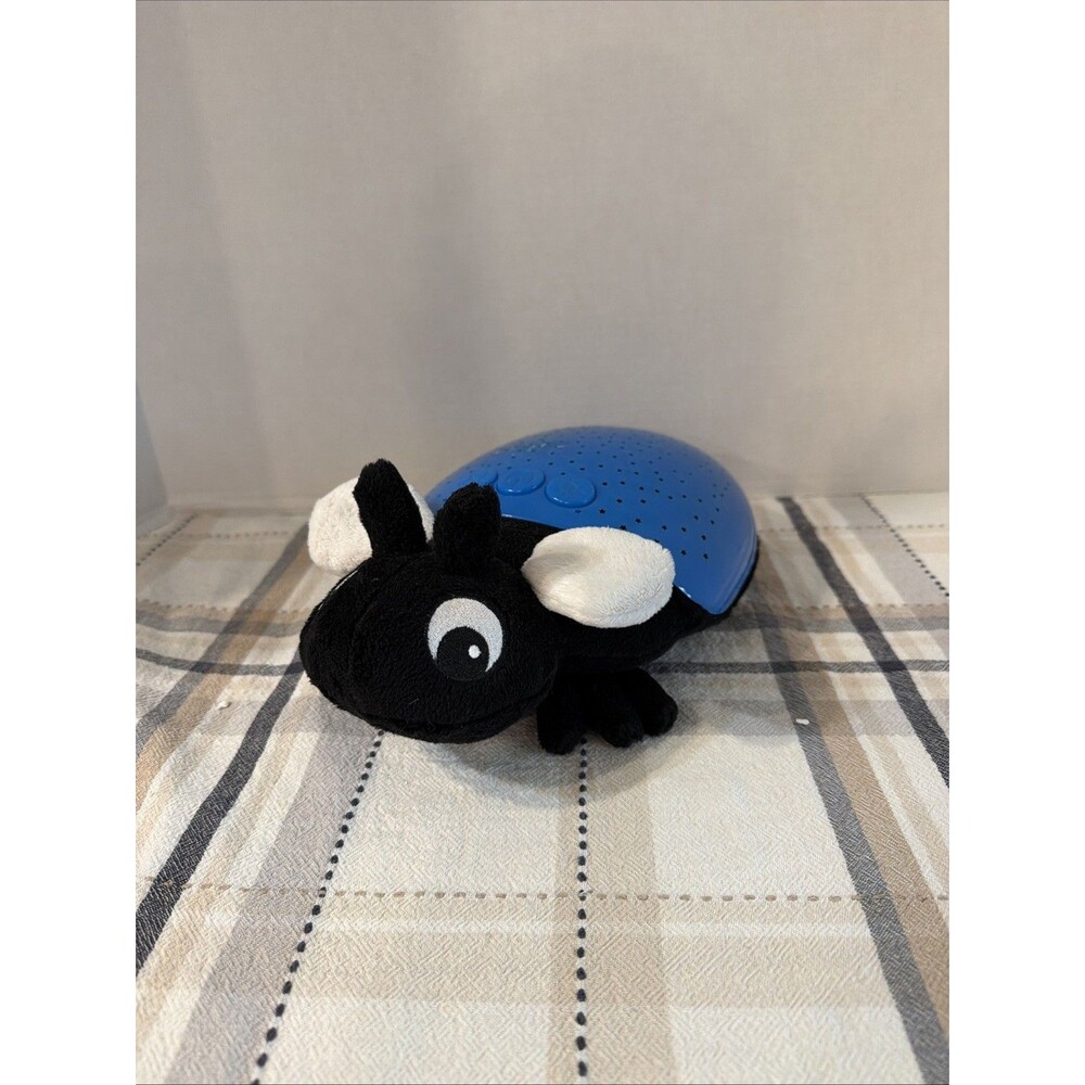 Discovery Kids Constellation Blue and Black Firefly Stuffed Animal Night Light